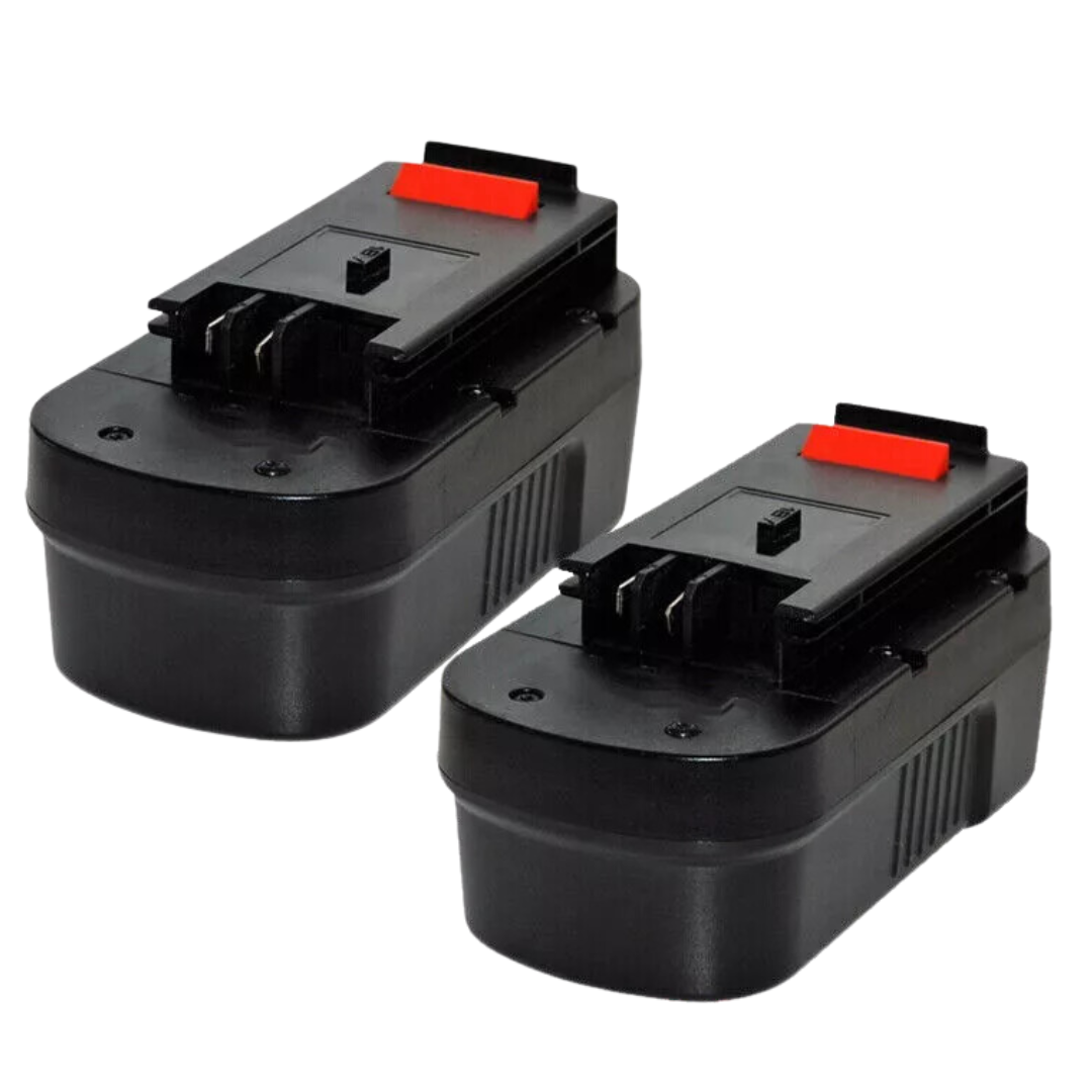 18V Replacement Battery for Black and Decker HPB18 18 OPE 244760-00 (2 Pack)