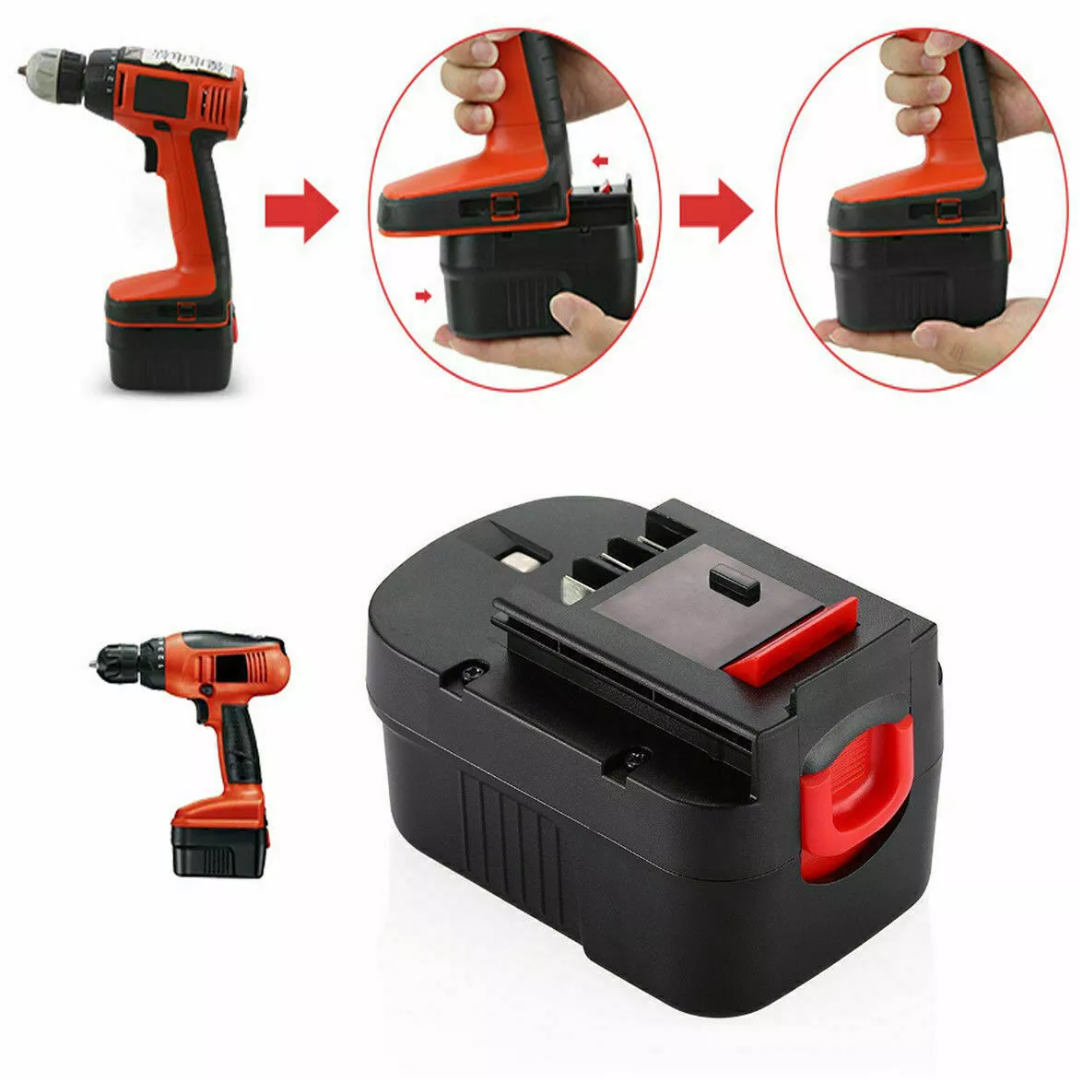 18V Replacement Battery for Black and Decker HPB18 18 OPE 244760-00 (2 Pack)