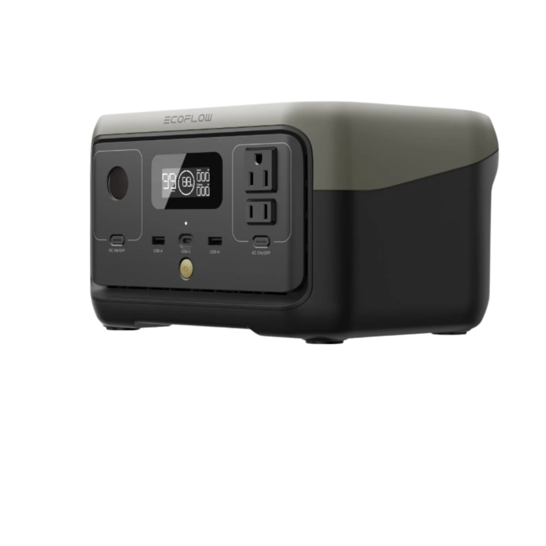 EcoFlow RIVER 2 Portable Power Station 256Wh Generator LFP Certified Refurbished