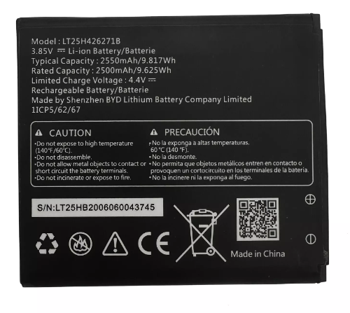 New USA Replacement Battery For Wiko Life 2 U307AS / Wiko Life 3 U316AT