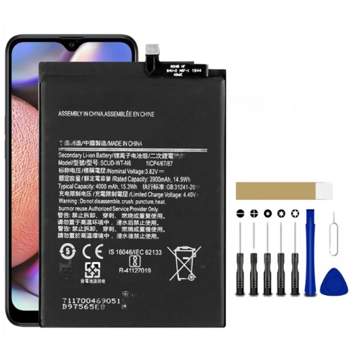 Battery for Samsung Galaxy A10S A20S A21 4000mAh Battery SCUD-WT-N6