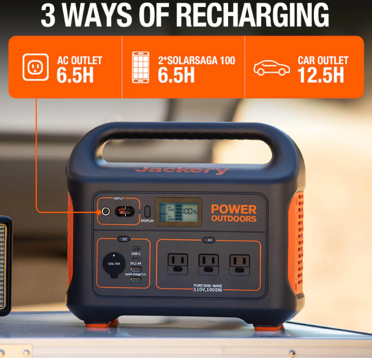 Jackery Explorer 880 Portable Power Station