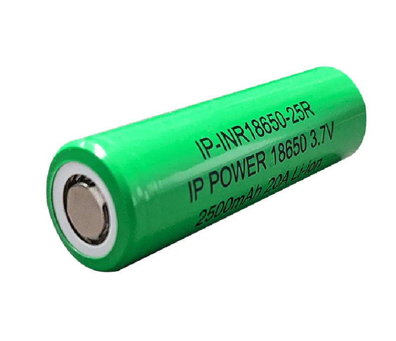 18650 25R Battery 2500mAh 20A - Flat Top - Rechargeable