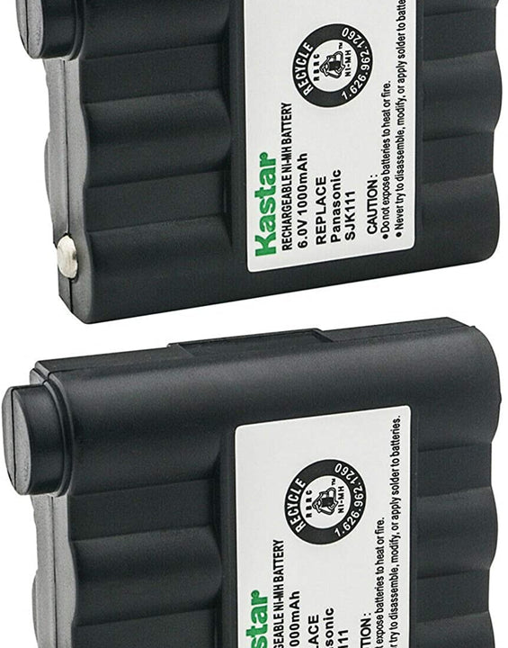 2-Pack Two-Way Radio Battery  GXT-710 , GXT-720, GXT-735, GXT-740, GXT-745, GXT-750, GXT-756, GXT-757, GXT-760