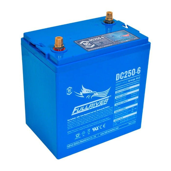 6v 250Ah Fullriver Battery AGM Deep Cycle DC250-6