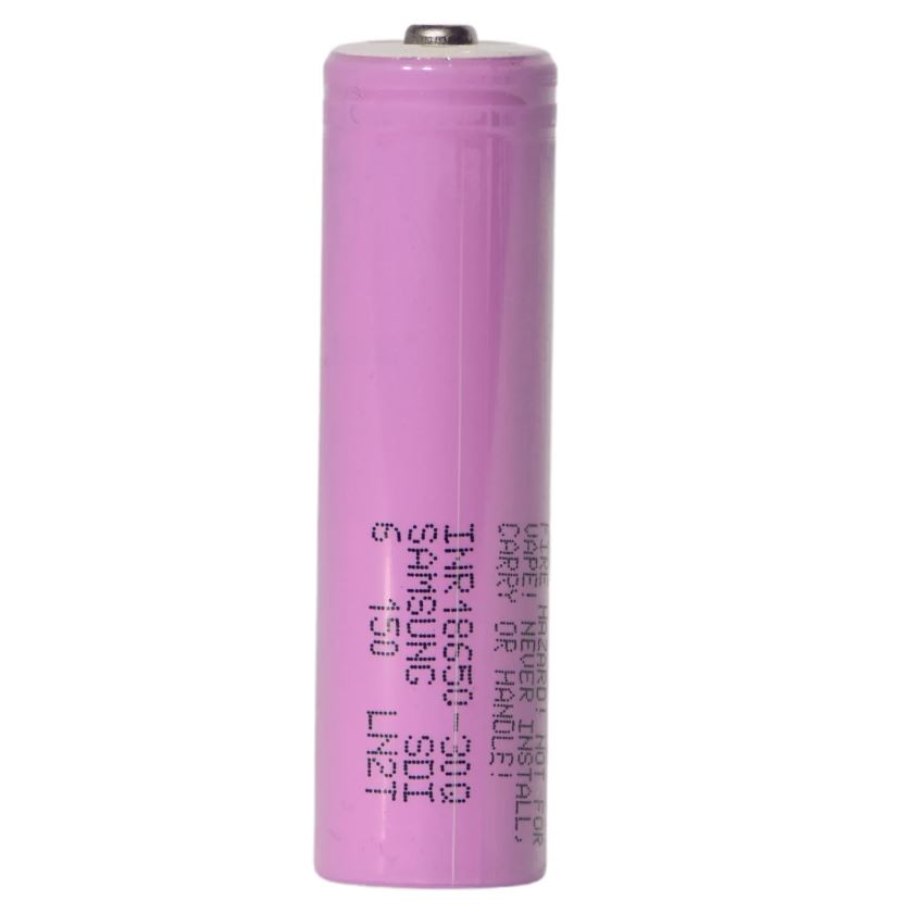 Samsung 30Q INR 18650 3000mAh 15A - Button Top Battery