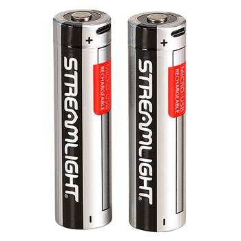 streamlight 18650 flashlight Streamlight 2 pack 18650 2600mAh USB Rechargeable – Battery World