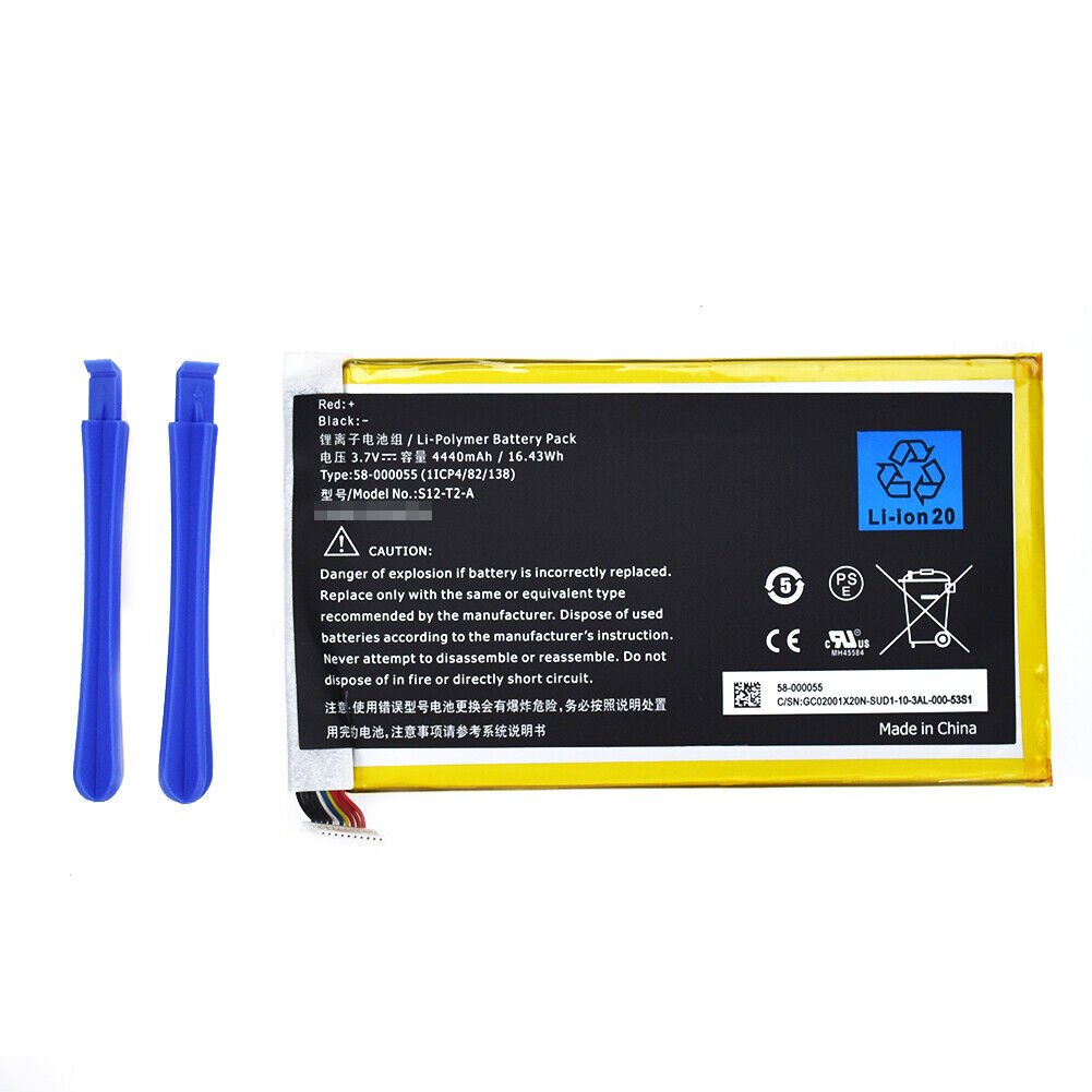 Amazon Kindle 3rd Gen Fire HD 7 New OEM Battery 26S1005 58-000055 P48WVB4