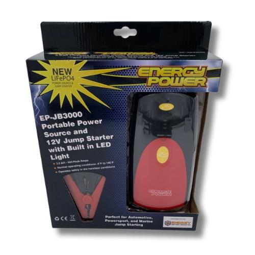 Energy Powr Car Battery Jump Starter Jump Starter LIFEPo4