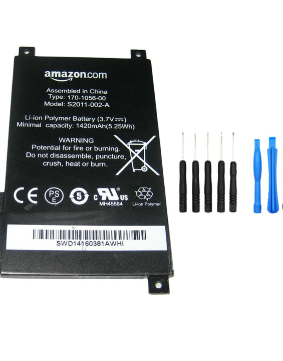 Battery For Amazon Kindle Touch D01200 MC-354775 170-1056-00 S2011-002-A