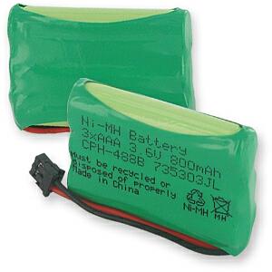 Replacement Battery For Uniden Cordless Phones - 3-Pack, 3.6V 800mAh, Fits BT-446, BT-1004, Etc.