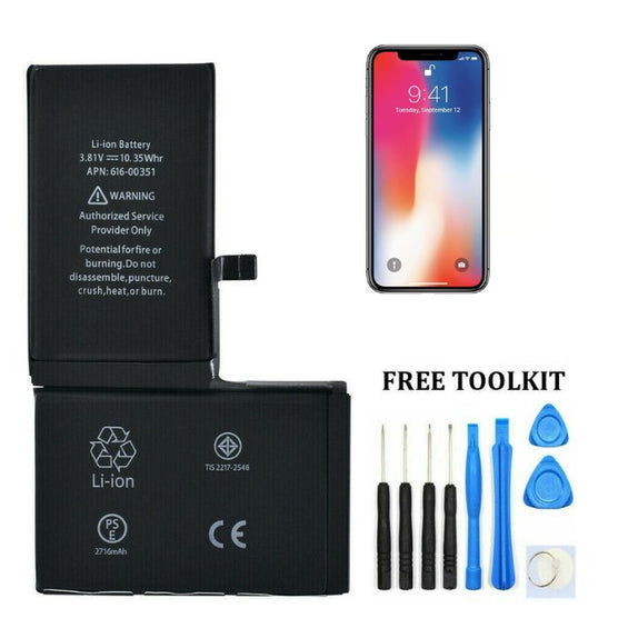 iPhone X Replacement Battery with Tool Kit