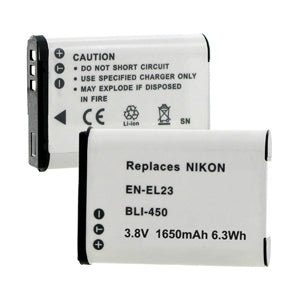 Nikon En-El23 Battery For NIKON EN-EL23 Coolpix B700, P900, P600