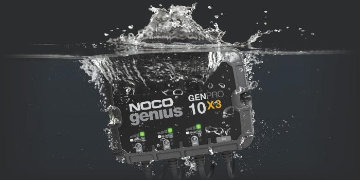 Noco GenPro 10X3 12V 3 Bank On-Board Battery Charger - Battery World