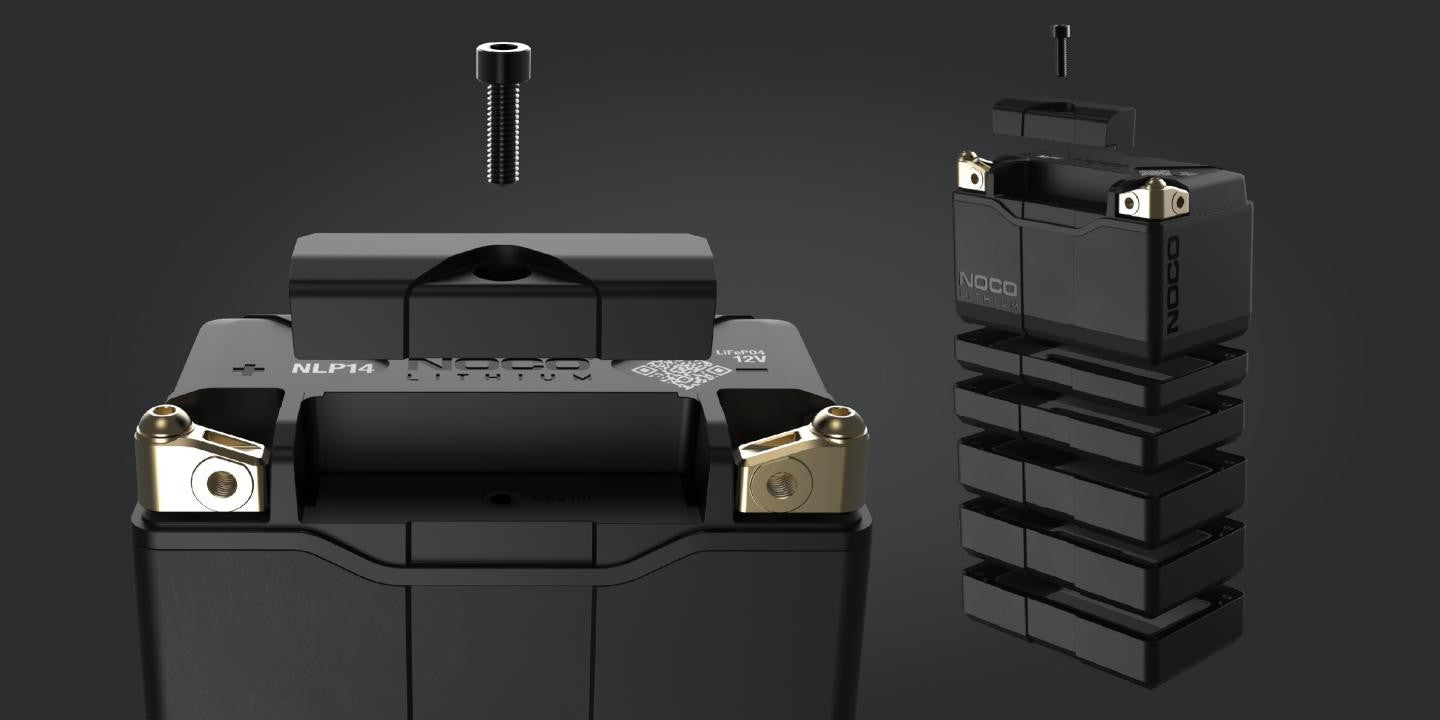 Noco NLP14 12v 500a Universal Lithium Powersport Battery BCI14 - Battery World