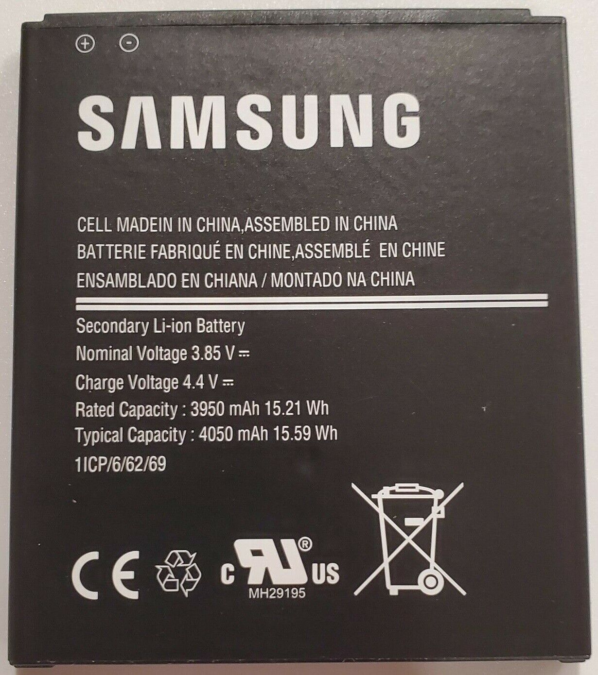 Samsung Galaxy XCover Pro SM-G715U EB-BG715BBE Replacement Battery