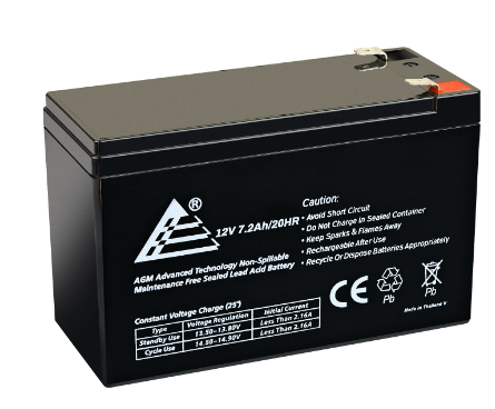 12V 7.2AH Replacement UPS Battery