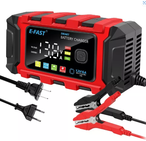 12V Smart Car Battery Charger Automatic Lifepo4 Repair Maintainer Trickle
