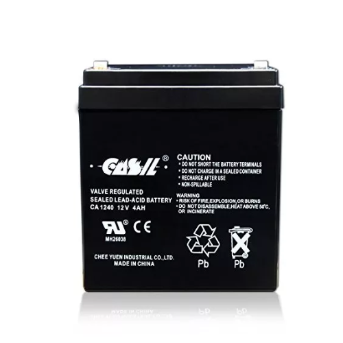 CA1240 12V 4Ah SLA Alarm Battery CA-1240 Honeywell ADT Replacement