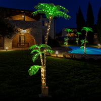 Lighted Palm Tree, 7ft Palm Trees for Outdoor Decor