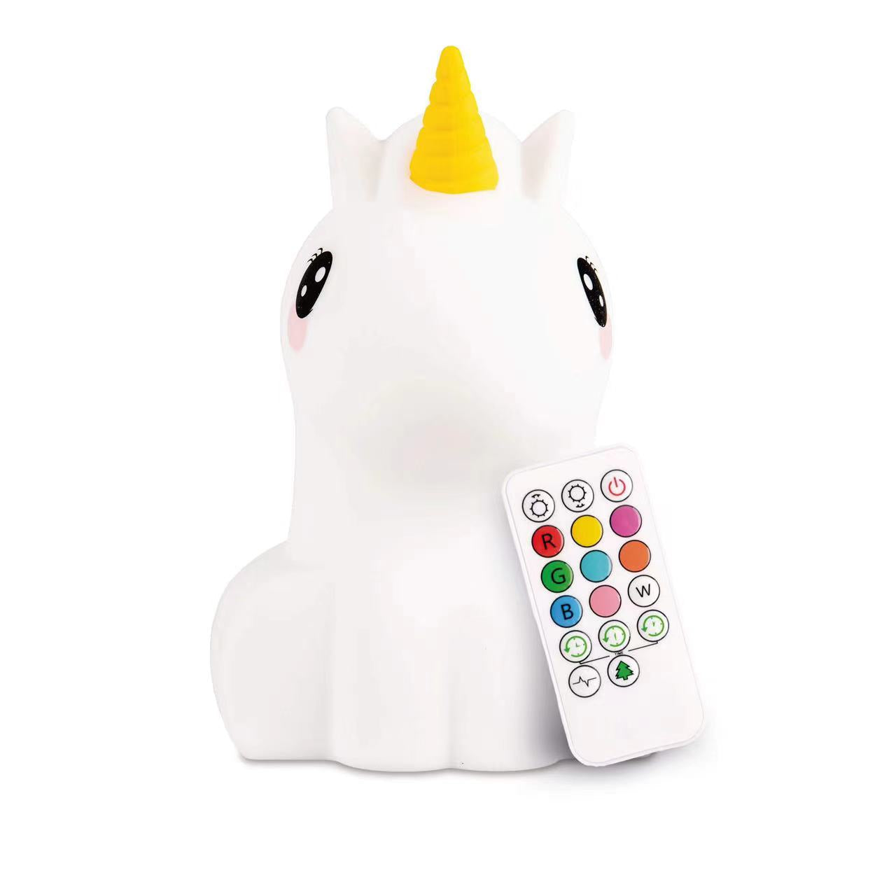 Unicorn Night Light Nursery Lamp