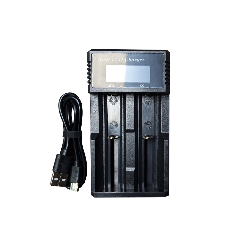 2 slot battery charger universal ip