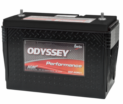 Odyssey Battery ODP-AGM31 Battery (31-925S) Group Size 31 - 12v 100ah 925CCA