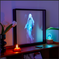 3D Hologram LED Fan With Frame