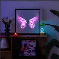 3D Hologram LED Fan With Frame