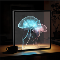 3D Hologram LED Fan With Frame