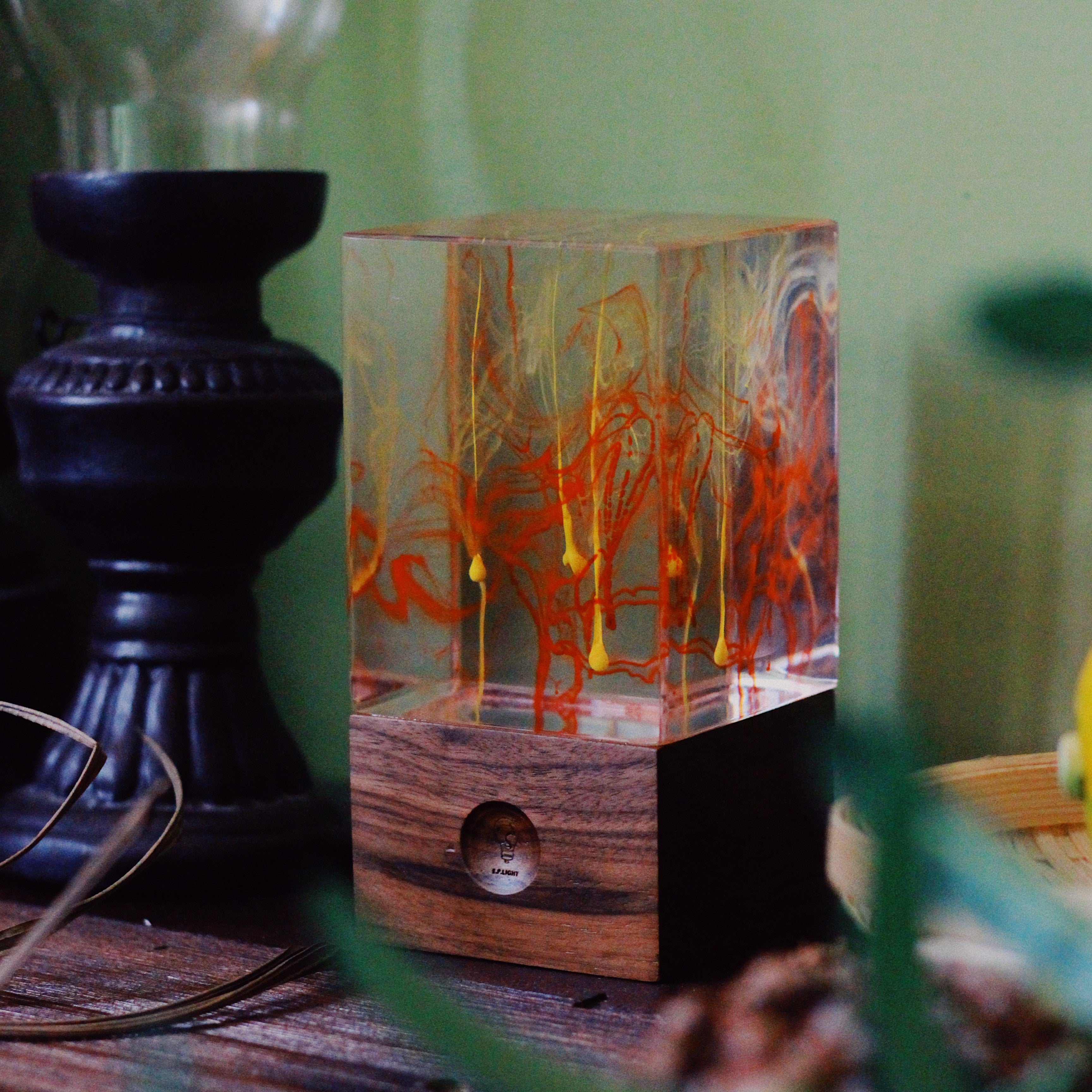 Resin table decor - Solar