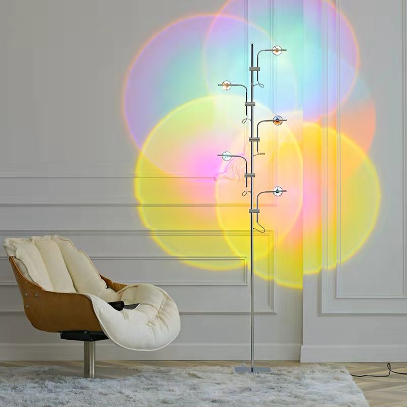 5-Head Projector Floor Lamp