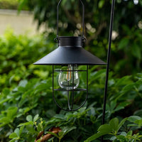 Hanging Solar Lantern with Shepherd Hook