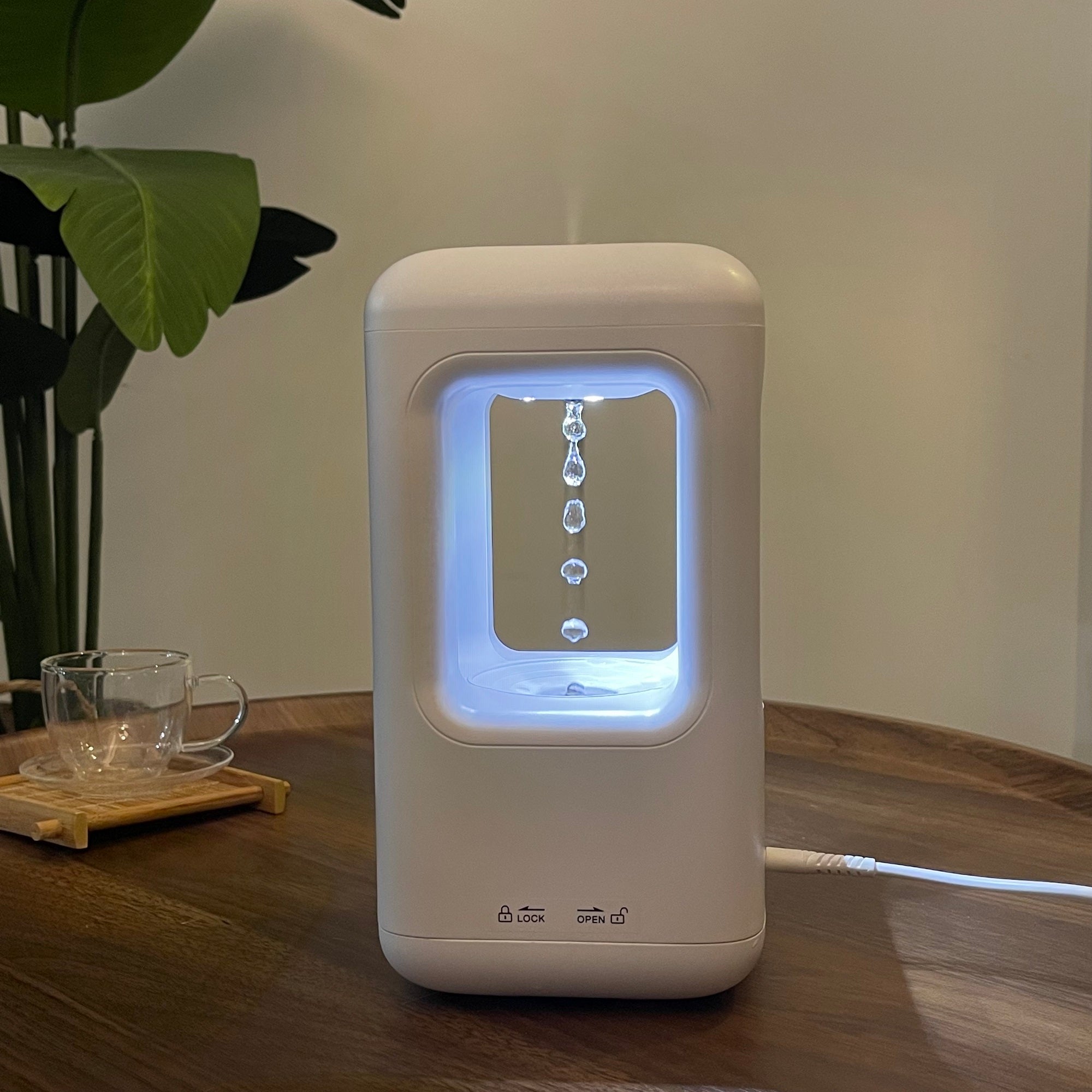 Anti-Gravity Humidifiers LED Night Light