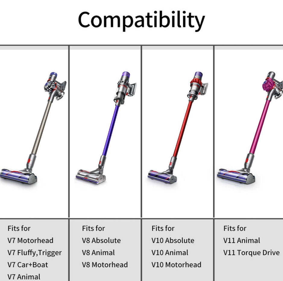 Attachments Tools Kit Parts for Dyson V7/8/10/11 Absolute Animal Vacuum Cleaner 2