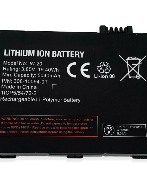 Battery for Netgear Nighthawk MR6500 M6 MR5100 Pro 5G Mobile Hotspot W-20