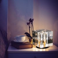 Crystal Bedside Table Lamp