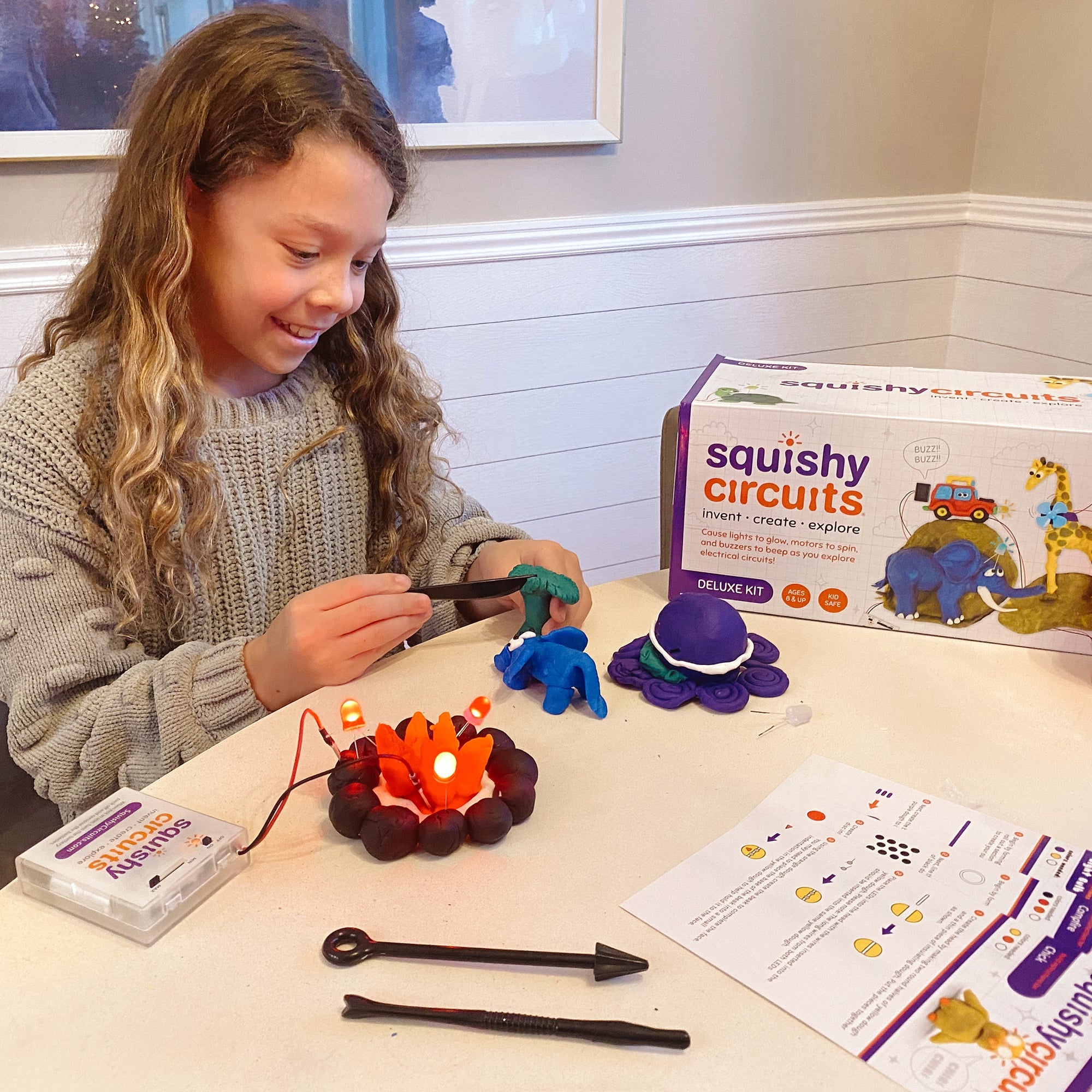 The Squishy Circuits Deluxe Kit