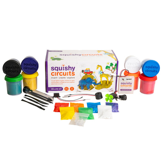 The Squishy Circuits Deluxe Kit