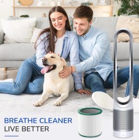  Dyson Tower Fan Air Purifier TP01 -Filter-clean