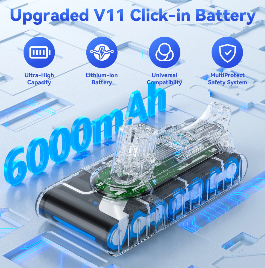 Dyson V11 Battery specs