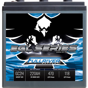 Fullriver EGL220-6 Battery GC2H EGL AGM Battery