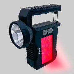 Flipo Solar Rechargeable Dual Flashlight & Work Light