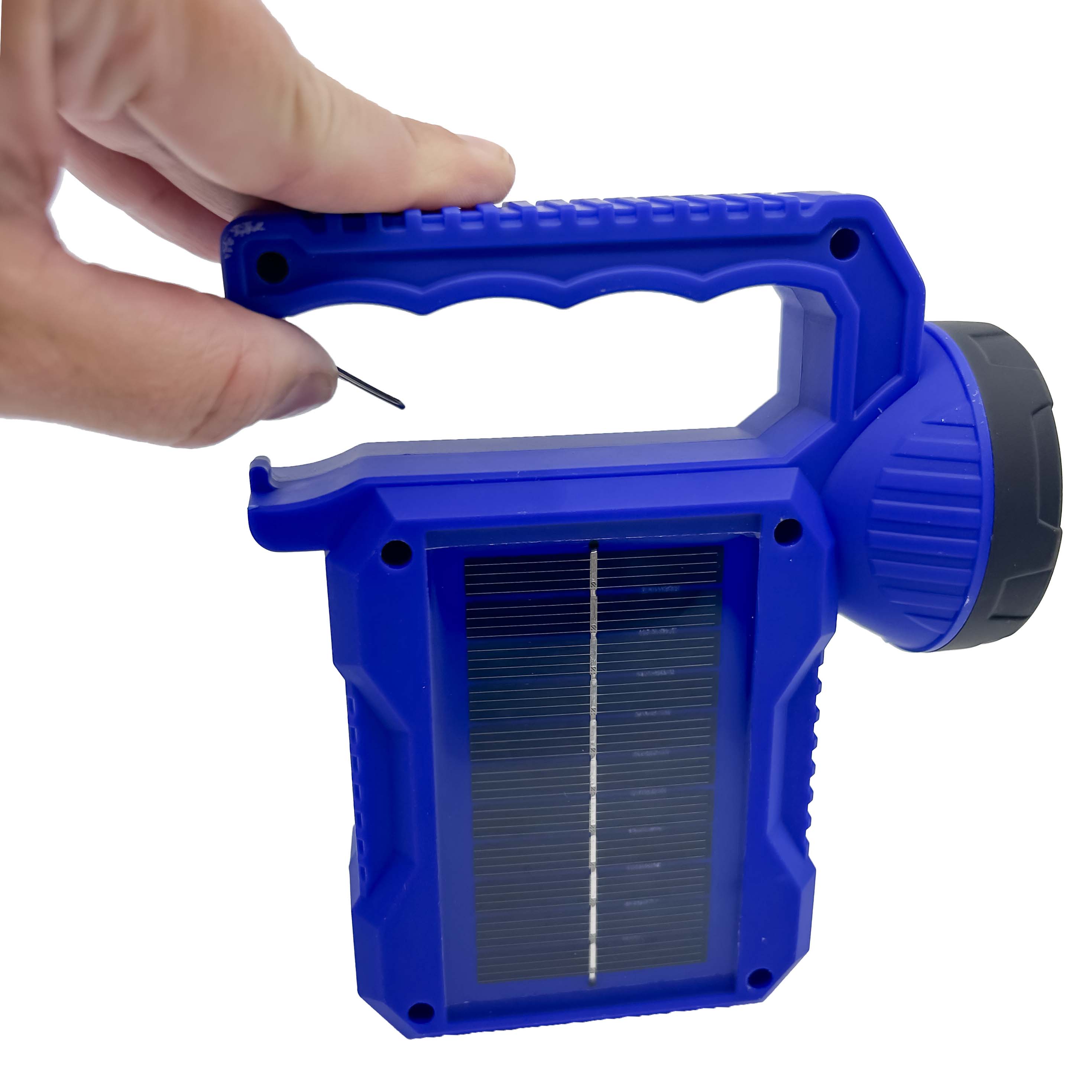 Flipo Solar Rechargeable Dual Flashlight & Work Light