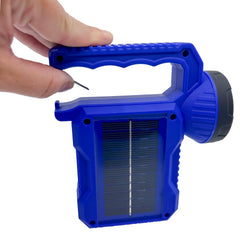 Flipo Solar Rechargeable Dual Flashlight & Work Light