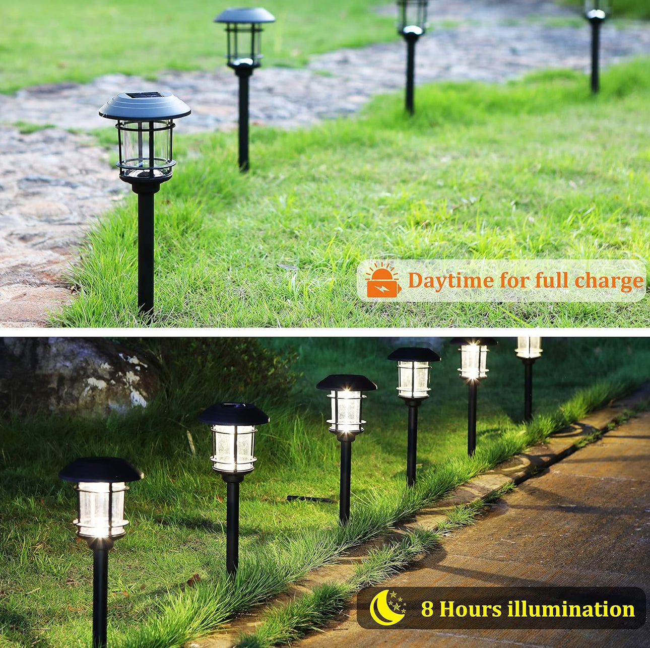 SmartYard High End Solar Bronze LED Path Light 10 Lumens (6-Pack)