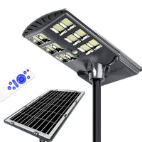 600W Solar Street Lights Outdoor,Solar Security Flood Lights 42000lumens 6500K Dusk to Dawn Without Motion Sensor IP66 Waterproof for Parking Lot,Stadium,Garden,Yard,Basketball