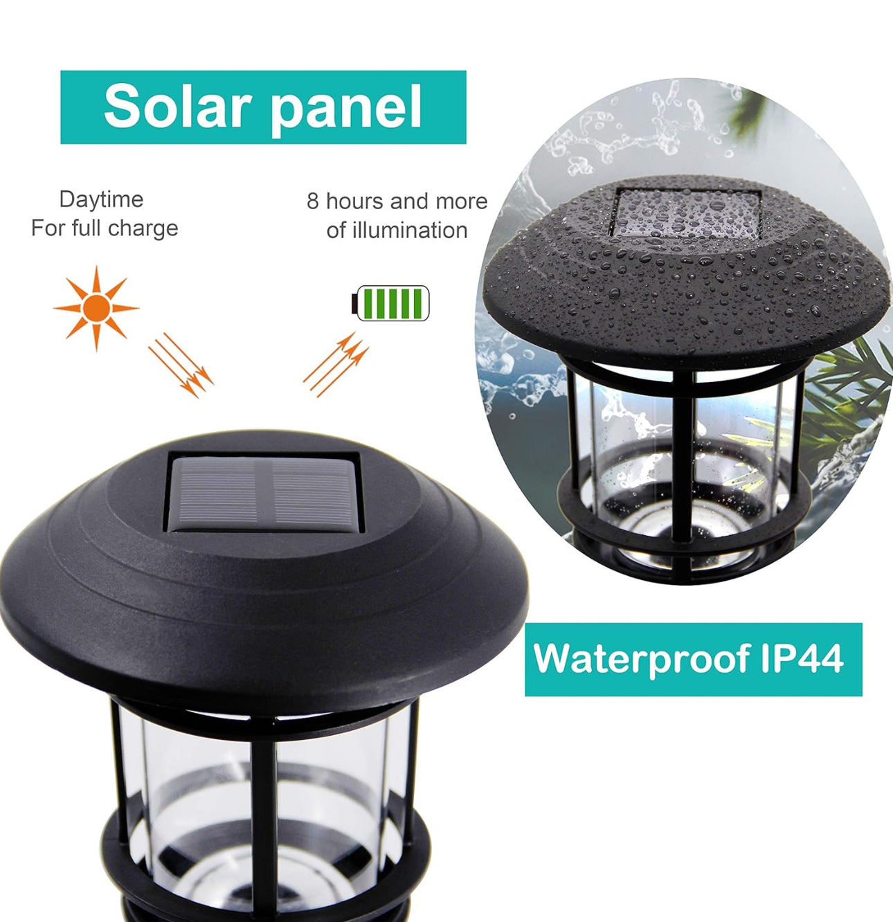 SmartYard High End Solar Bronze LED Path Light 10 Lumens (6-Pack)