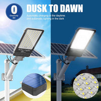 Commercial Solar Street Lights Outdoor Waterproof Dusk to Dawn