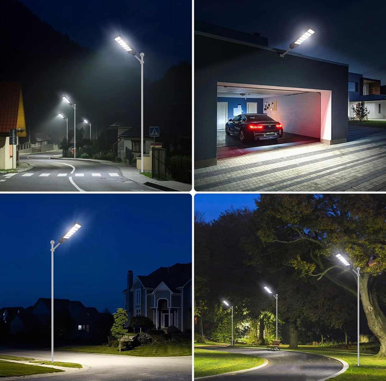 Solar Street Light Motion Sensor Waterproof Solar Security Flood Lights